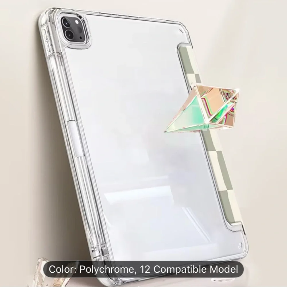 Polychrome Checkered Tablet Case for iPad Pro 11